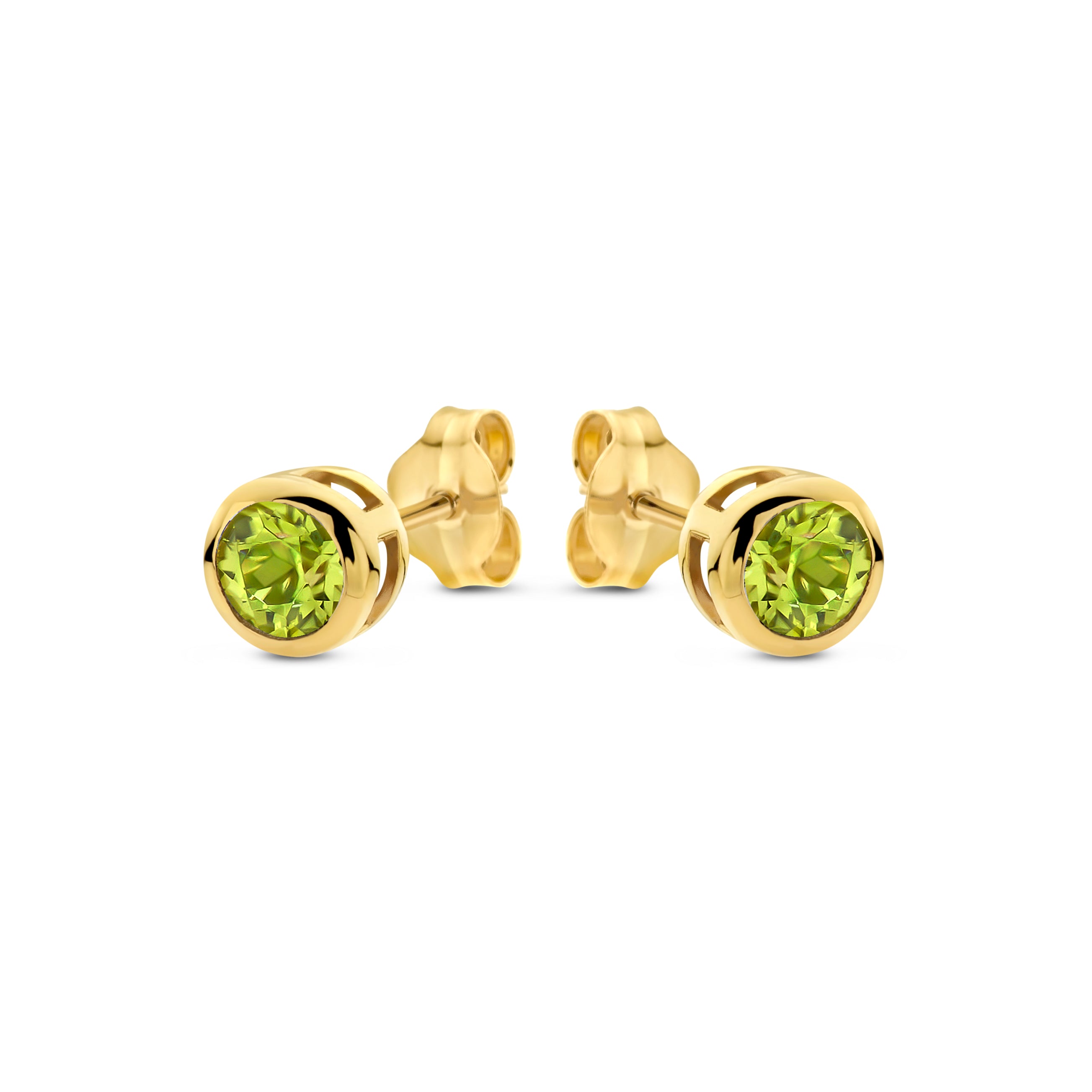 Birthstone August Peridot Earrings 5mm – Swing Jewels